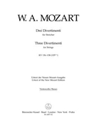 three Divertimenti for Strings K. 136-138 (125a-c) by Mozart Wolfgang Amadeus for