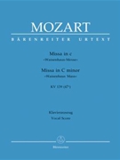 Missa C minor K. 139 (47a) "Waisenhaus Mass" by Mozart Wolfgang Amadeus - Focke Martin - for SSolo/ASol