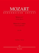 Missa C major K. 257 "Great Credo Mass" by Mozart Wolfgang Amadeus for SSolo/ASol