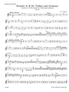 Concerto for Violin and Orchestra Nr. 1 B-flat major K. 207 by Mozart Wolfgang Amadeus for