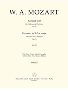 Concerto for Violin and Orchestra Nr. 1 B-flat major K. 207 by Mozart Wolfgang Amadeus for