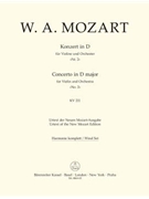 Concerto for Violin and Orchestra Nr. 2 D major K. 211 by Mozart Wolfgang Amadeus for