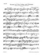 Concerto for Violin and Orchestra Nr. 2 D major K. 211 by Mozart Wolfgang Amadeus for