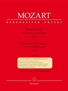 Concerto #2 In D Major K. 211 by Mozart Wolfgang Amadeus - Schelhaas Martin - for Violin and Piano