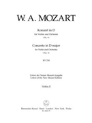 Concerto for Violin and Orchestra Nr. 4 D major K. 218 by Mozart Wolfgang Amadeus for