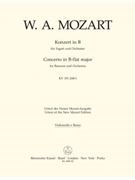 Concerto for Bassoon and Orchestra B-flat major K. 191(186e) by Mozart Wolfgang Amadeus for