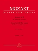 Concerto for Bassoon and Orchestra B-flat major K 191(186e) by Mozart Wolfgang Amadeus for Full Score