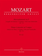 Concerto for Piano and Orchestra No. 11 F major KV 413 by Mozart Wolfgang Amadeus for Piano/2V/V