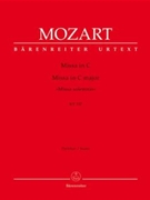 Missa C major K. 337 "Missa solemnis" by Mozart Wolfgang Amadeus for SSolo/ASol