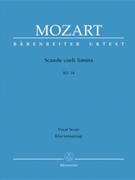 Scande Coeli Limina by Mozart Wolfgang Amadeus - Kohs Andreas - for SATB