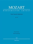 Veni Sancte Spiritus by Mozart Wolfgang Amadeus - Kohs Andreas - for SATB