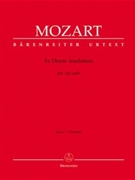 Te Deum laudamus K. 141 (66b) by Mozart Wolfgang Amadeus for Mixed Choir