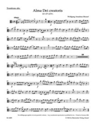 Alma Dei creatoris K. 277 (272a) -Offertorium de B.V. Maria- by Mozart Wolfgang Amadeus for