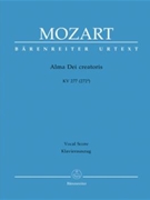 Alma Dei Creatoris K277 by Mozart Wolfgang Amadeus - Kohs Andreas - for SATB