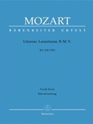 Litaniae Lauretanae Bmv K109 by Mozart Wolfgang Amadeus - Focke Martin - for SATB
