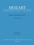 Litaniae Lauretanae Bmv K195 by Mozart Wolfgang Amadeus - Focke Martin - for SATB
