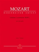 Litaniae Lauretanae B. M. V. K. 195 (186d) by Mozart Wolfgang Amadeus for SSolo/ASol