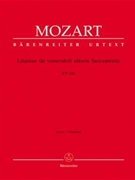 Litaniae de venerabili altaris Sacramento E-flat major K. 243 by Mozart Wolfgang Amadeus for SSolo/ASol