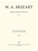 Vesperae solennes de Dominica K. 321 by Mozart Wolfgang Amadeus for