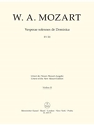 Vesperae solennes de Dominica K. 321 by Mozart Wolfgang Amadeus for
