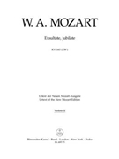 Exsultate Jubilate by Mozart Wolfgang Amadeus for Violin 2