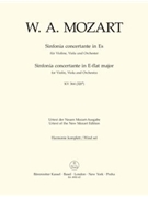 Sinfonia concertante for Violin Viola and Orchestra E-flat major K. 364 (320d) by Mozart Wolfgang Amadeus for
