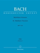 St. Matthew Passion BWV 244 by Bach Johann Sebastian for