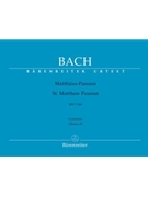 St Matthew Passion - Orch 2 Cello by Bach Johann Sebastian for Vcl (Orch 2 Cello)