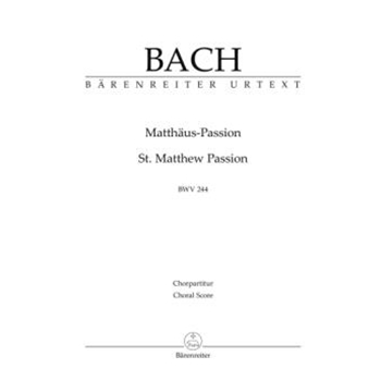 St. Matthew Passion BWV 244