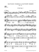 St. Matthew Passion BWV 244 by Bach Johann Sebastian for