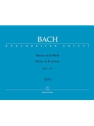 Mass B minor BWV 232 by Bach Johann Sebastian for