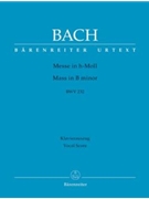 Mass In B Minor BWV232 by Bach Johann Sebastian - Muller G - for Vocal Score