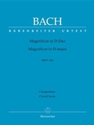Magnificat D major BWV 243 (2nd version with the 4 inserts from the E-flat major version (transposed by Bach Johann Sebastian for 2SSolo/ASo
