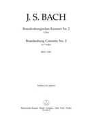 Brandenburg Concerto No. 2 F major BWV 1047 by Bach Johann Sebastian for