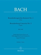Brandenburg Concerto No2 In F (bwv1047) by Bach Johann Sebastian - Besseler Heinrich/w - for Recorder-A
