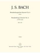 Brandenburg Concerto Nr. 6 B-flat major BWV 1051 by Bach Johann Sebastian for