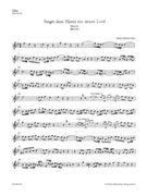Singet dem Herrn ein neues Lied for two Mixed choirs B major BWV 225 -Motet- by Bach Johann Sebastian for