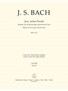 Jesu meine Freude for five-part Mixed choir E minor BWV 227 -Motet- by Bach Johann Sebastian for