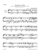 Konzert fur Oboe d'amore (Oboe) A-Dur -Rekonstruktion eines verschollenen Solokonzerts nach BWV 1055 by Bach Johann Sebastian for