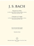 Konzert fur Oboe d'amore (Oboe) A-Dur -Rekonstruktion eines verschollenen Solokonzerts nach BWV 1055 by Bach Johann Sebastian for