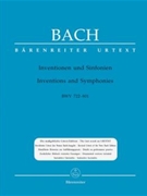2 & 3-PART INVENTIONS & SINFONIAS by Bach Johann Sebastian for Piano