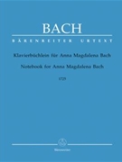 Anna Magdalena Bach Notebook for by Bach Johann Sebastian - Dadelsen Georg Von - for Piano