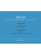 Organ Works Volume 8 by Bach Johann Sebastian for Organ