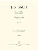 Mass F major BWV 233 "Lutheran Mass 1" by Bach Johann Sebastian for
