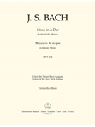 Mass A major BWV 234 "Lutheran Mass 2" by Bach Johann Sebastian for