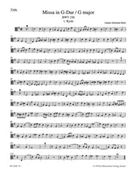 Mass G major BWV 236 "Lutheran Mass 4" by Bach Johann Sebastian for