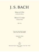 Mass G major BWV 236 "Lutheran Mass 4" by Bach Johann Sebastian for