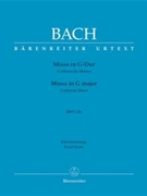 Mass In G Major Bwv236 by Bach Johann Sebastian - Kohs Andreas - for SATB Vocal Score
