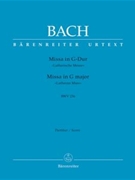 Mass G major BWV 236 "Lutheran Mass 4" by Bach Johann Sebastian for SSolo/ASol