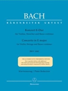 Concerto In E Major Bwv1042 by Bach Johann Sebastian - Manze Andrew - for Violin and Piano